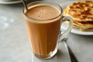 Teh Tarik with Prata in Singapore